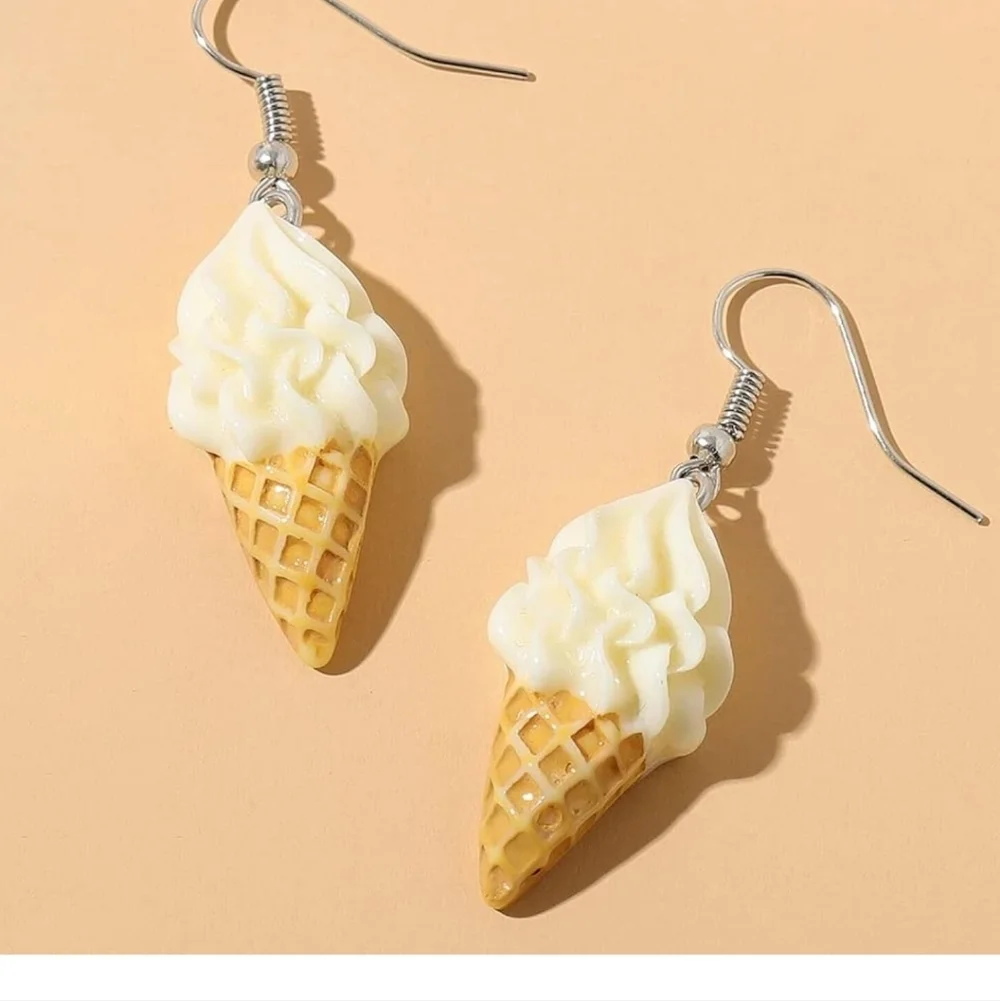 Ice Cream Cone Earrings